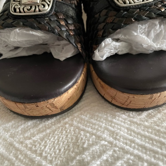 Beautiful Brighton wedged sandals, excellent condition worn once. - Picture 2 of 6